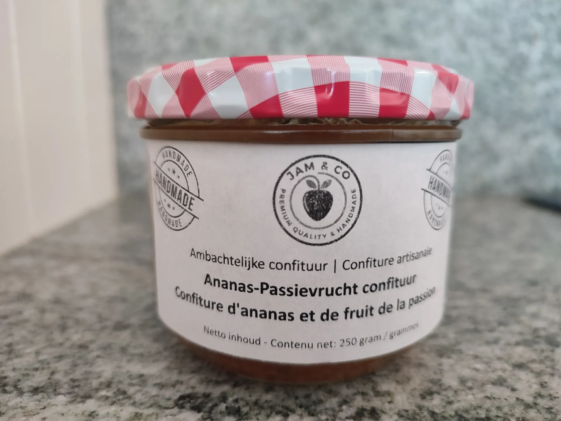 Ananas-Passievruchtconfituur